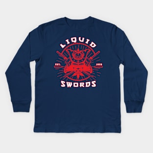 Liquid Swords Kids Long Sleeve T-Shirt